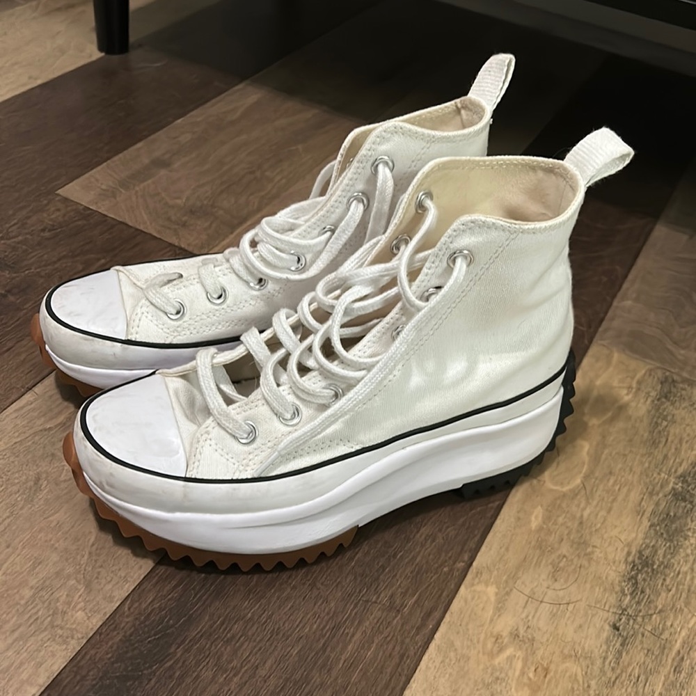 White Chunky Converse